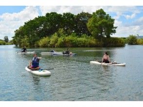 プランの魅力 Try yoga on the SUP board! の画像