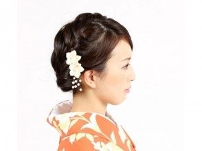 プランの魅力 With female hair set の画像