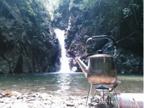 プランの魅力 When you arrive at the waterfall, entertain with delicious snacks and drinks. This is the only place where you can enjoy the Taki Cafe! の画像