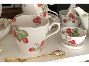 プランの魅力 Strawberry cup and spoon set の画像