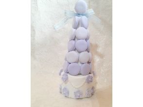 プランの魅力 หอ Elegance ขนม Macaroon สรุปในสีม่วง の画像