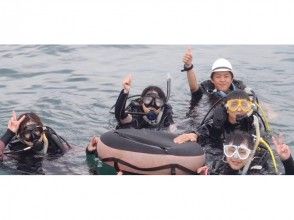 プランの魅力 Recommended for those who want to safely experience what diving is like. Participation is OK from 10 years old and over の画像