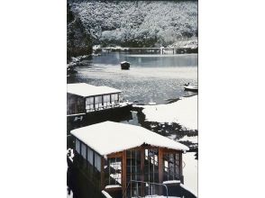 プランの魅力 Shimantogawa in a snowy landscape の画像