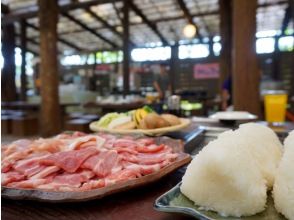 プランの魅力 ラフティング後はBBQ!! の画像