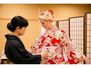 プランの魅力 プロによる丁寧な着付けで着崩れしない の画像