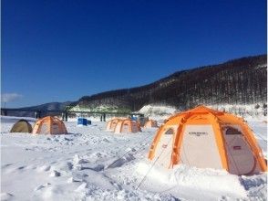 プランの魅力 全面凍結したかなやま湖の景色も見どころの1つですよ!! の画像