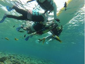 プランの魅力 Beginners can rest assured at the snorkel school! の画像