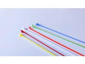 プランの魅力 ビンに溶かし合わせるガラス棒。 の画像