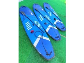 プランの魅力 The board uses the latest board with sufficient buoyancy and a sense of stability that is safe even for beginners! の画像