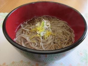 プランの魅力 温かいそばも薬味をいれて！ の画像