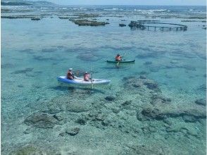 プランの魅力 サンゴ礁に囲まれた穏やか海でカヤック の画像