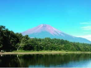 プランの魅力 A spectacular view of Mt. Fuji from Lake Yamanaka の画像