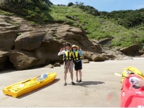 プランの魅力 GO from the island to the sea with a sea kayak! の画像