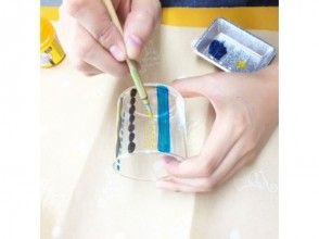 プランの魅力 It is a glass day experience that you can carefully paint on the glassware ☆ の画像