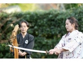 プランの魅力 本物の日本刀での体験 の画像