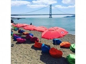 プランの魅力 明石海峡大橋が見えるプライベートビーチ! の画像
