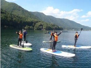 プランの魅力 Paddling practice at the lake の画像