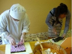 プランの魅力 Making heavy rolled sushi will be serious の画像