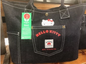 プランの魅力 Hello Kitty x Eco Betty collaboration denim goods "Tote bag ¥ 4,900 (excluding tax)" の画像