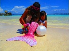 プランの魅力 Female staff who experienced mermaid photography の画像