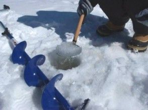 プランの魅力 Drill with an ice drill の画像