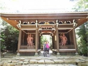 プランの魅力 宮島弥山仁王門の前で の画像