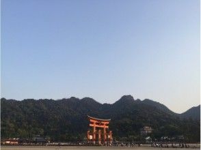 プランの魅力 厳島神社大鳥居と山々 の画像