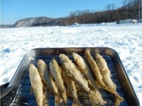 プランの魅力 The hot smelt tempura is also the best! の画像