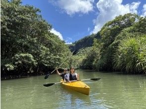 プランの魅力 A relaxing canoeing experience where you can gaze upon the greenery reflected on the water's surface の画像
