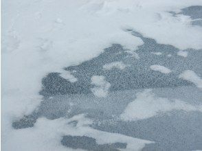 プランの魅力 氷の湖。そこには無数のアイスバブルが！！ の画像