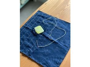 プランの魅力 Stitching Sashiko Fukin which is kitchen cloth の画像