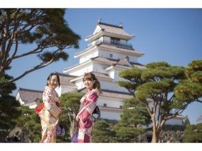 プランの魅力 Aizu has a plenty of sightseeing spots. Enjoy a city walk in kimono.​ ​											 										 の画像