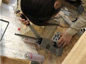 プランの魅力 ★銀板リング★削って整える作業 の画像