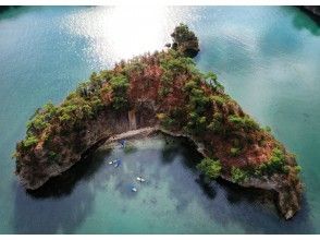 プランの魅力 ที่จุด Oku Matsushima ฉันพยายามคลานเข้าไปในถ้ำ の画像