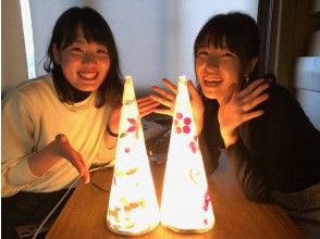 プランの魅力 Japanese paper light = healing light の画像