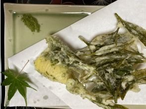 プランの魅力 Tea leaf tempura の画像
