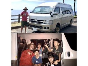 プランの魅力 We will guide you with a luxury Hiace 4WD or passenger version that is warm and comfortable even in winter! の画像