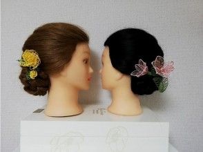 プランの魅力 Mizuhiki hair ornament の画像