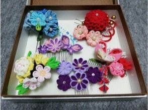 プランの魅力 Creative crepe hair ornament の画像