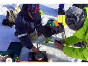 プランの魅力 釣り場で食べるワカサギは格別 の画像