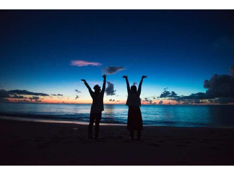 Iriomote Island Night Tour Recommended Ranking Dusk Sunset Ocean Beach Iriomote Island ADVENTURE