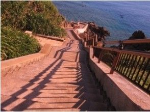 プランの魅力 The beach entry has stairs. の画像