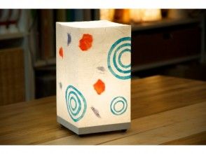 プランの魅力 和モダンな和紙角あんどん　 の画像