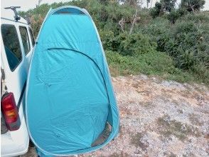 プランの魅力 テント型更衣室（無料） の画像