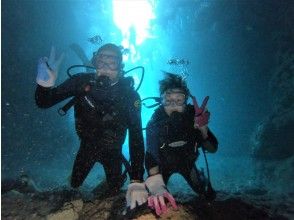 プランの魅力 海中での記念撮影 の画像