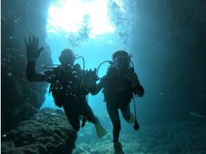 プランの魅力 Diving in a mysterious place ♪ の画像