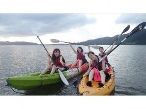 プランの魅力 The excitement is at its peak as we get into the starting kayak! の画像