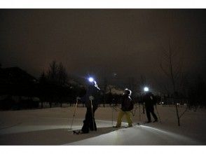 プランの魅力 夜の雪原は神秘的 の画像