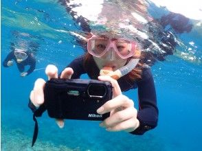 プランの魅力 Underwater camera rental is free! の画像