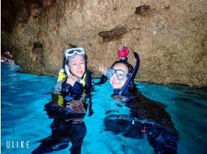 プランの魅力 Blue cave snorkel! の画像